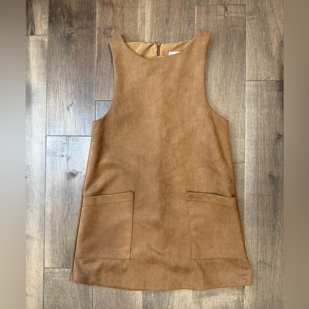 Brown girls Sleeveless Dress